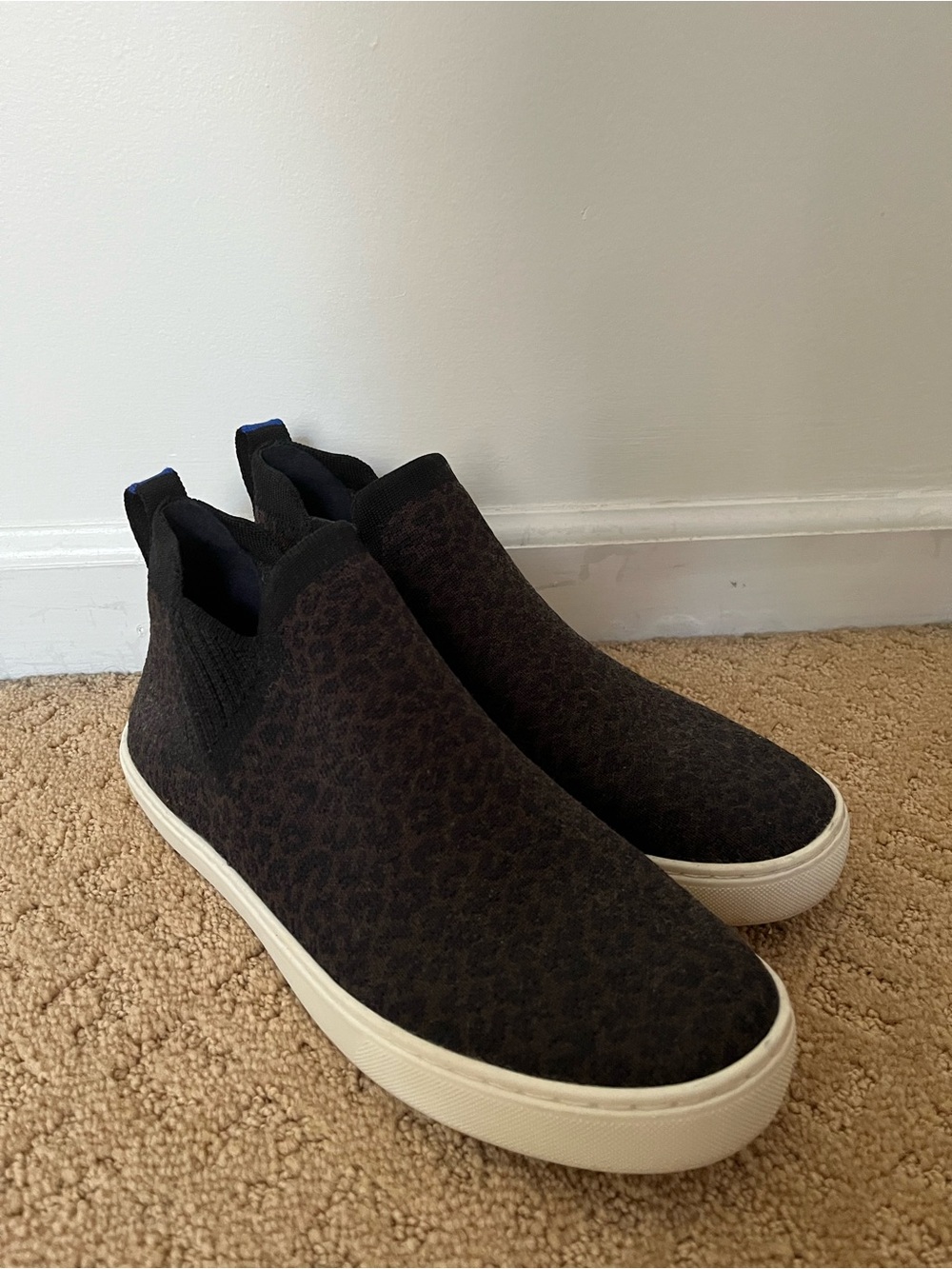 Rothy's Washable High Top Slip On Sneaker, Size 9.5